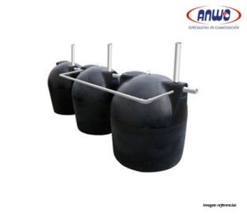 Conjunto Biostep. Decantador + Filtro Biológico Percolador